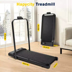 Tapis roulant Redliro 2 in 1 con inclinazione, tapis roulant sotto la scrivania con display a LED e APP per l'home office