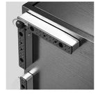 Modern TV Stand With Charging Station & LED Lights For 55/60/65 Inch TV Entertainment Center Media Console Living Room