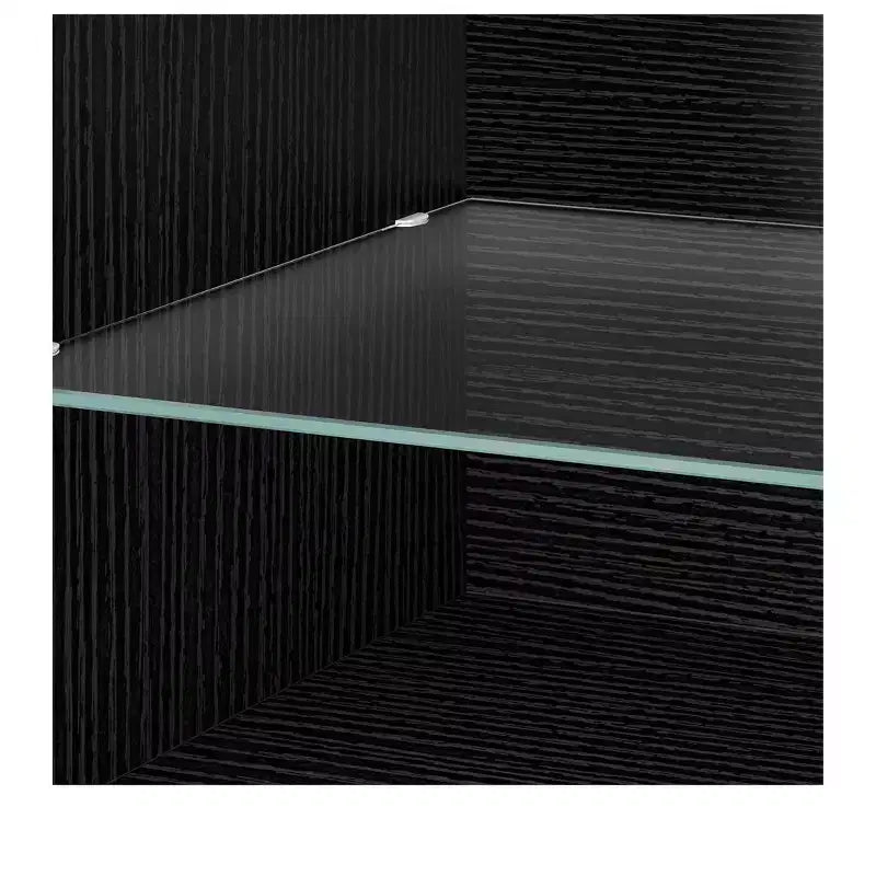 Modern TV Stand With Charging Station & LED Lights For 55/60/65 Inch TV Entertainment Center Media Console Living Room