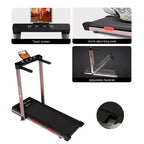 Tapis Roulant Pieghevole DeerRun Z10 Pro Muse Tipo 2 in 1 con Telecomando, Inclinazione Automatica 12%