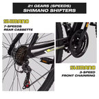 Hykolity 29 pollici Mountain Bike 29r MTB Bicicletta Sportiva Bici Grande Full Suspension Leggera Ciclismo All'aperto per Adulti Uomo Donna Grigio Neutro