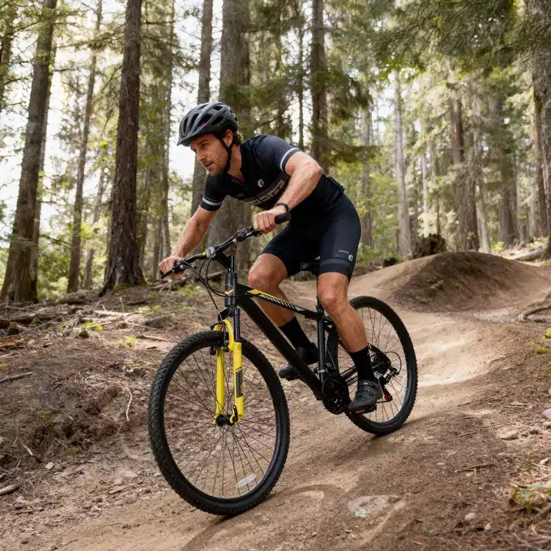Hykolity 29 pollici Mountain Bike 29r MTB Bicicletta Sportiva Bici Grande Full Suspension Leggera Ciclismo All'aperto per Adulti Uomo Donna Grigio Neutro