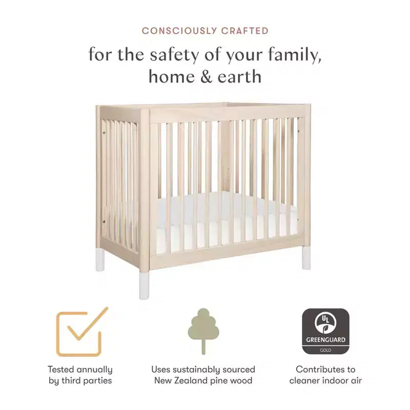 Babyletto Gelato 4-in-1 Convertible Mini Crib