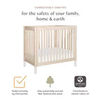 Babyletto Gelato 4-in-1 Convertible Mini Crib