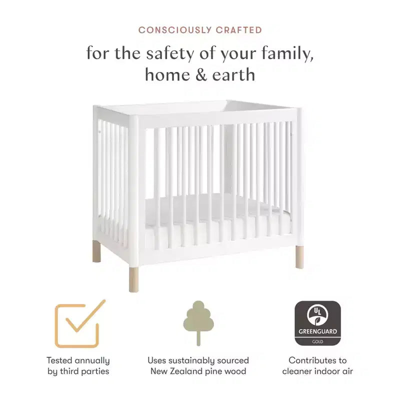 Babyletto Gelato 4-in-1 Convertible Mini Crib