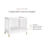 Babyletto Gelato 4-in-1 Convertible Mini Crib