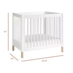 Babyletto Gelato 4-in-1 Convertible Mini Crib