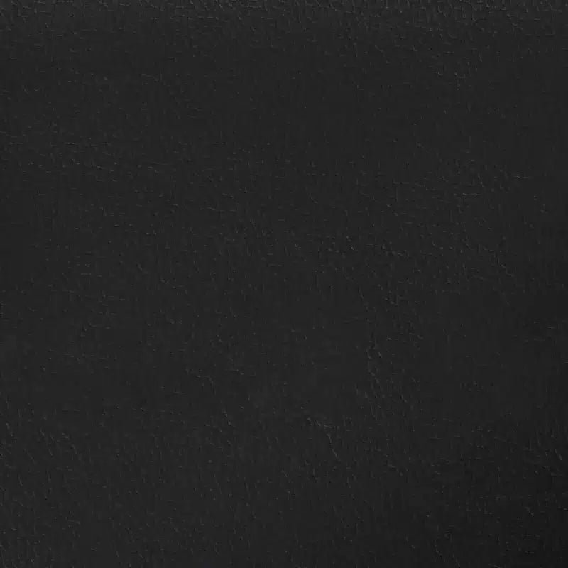 2-seater Sofa Black 75% Polyvinylchloride, 20% Polyester, 5% Cotton