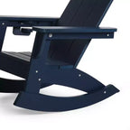 WestinTrends Ashore Set da 3 Pezzi di Sedia a Dondolo Moderna per Bambini con Portabicchieri e Tavolino Laterale Quadrato