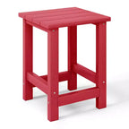 WestinTrends Ashore Set da 3 Pezzi di Sedia a Dondolo Moderna per Bambini con Portabicchieri e Tavolino Laterale Quadrato