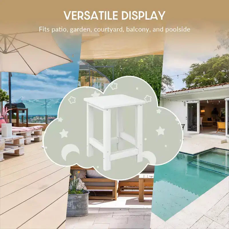 WestinTrends Ashore Set da 3 Pezzi di Sedia a Dondolo Moderna per Bambini con Portabicchieri e Tavolino Laterale Quadrato