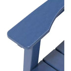 Tree City Tall Adirondack Bar Chair, Outdoor Counter-Height Chair for Patio & Deck, Heavy-Duty HDPE All-Weather Chair