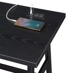 HomeStock Scrivanie per computer in composito di legno color beige alte 86 cm