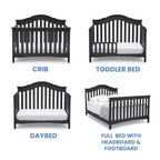 Delta Children Farmhouse Full-Size Bed Conversions #W0070