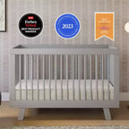 Babyletto Hudson 3-in-1 Convertible Crib with Toddler Bed Conversion Kit