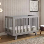 Babyletto Hudson 3-in-1 Convertible Crib with Toddler Bed Conversion Kit