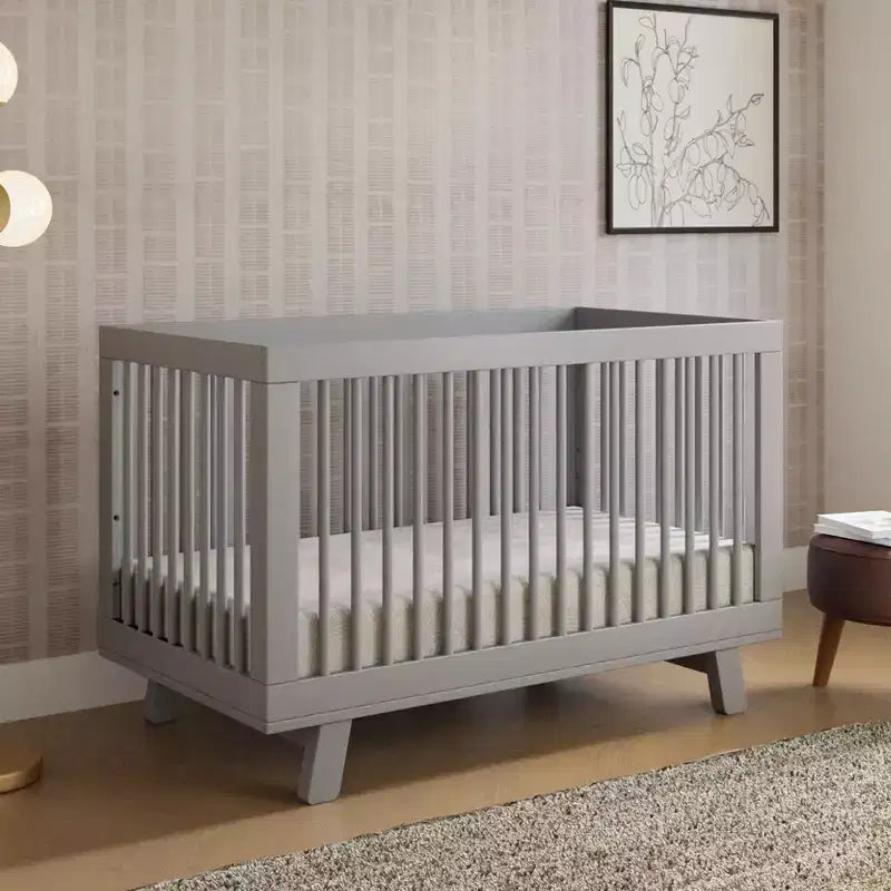 Babyletto Hudson 3-in-1 Convertible Crib with Toddler Bed Conversion Kit