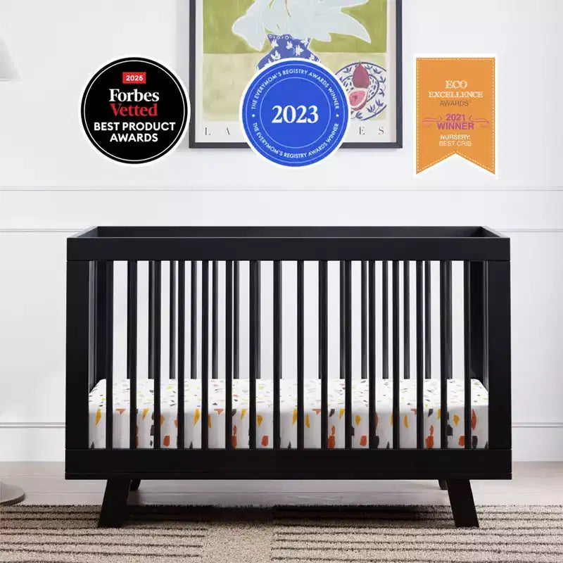 Babyletto Hudson 3-in-1 Convertible Crib with Toddler Bed Conversion Kit