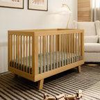 Babyletto Hudson 3-in-1 Convertible Crib with Toddler Bed Conversion Kit