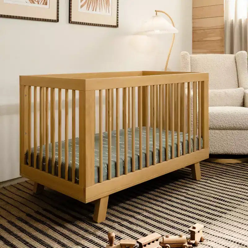 Babyletto Hudson 3-in-1 Convertible Crib with Toddler Bed Conversion Kit