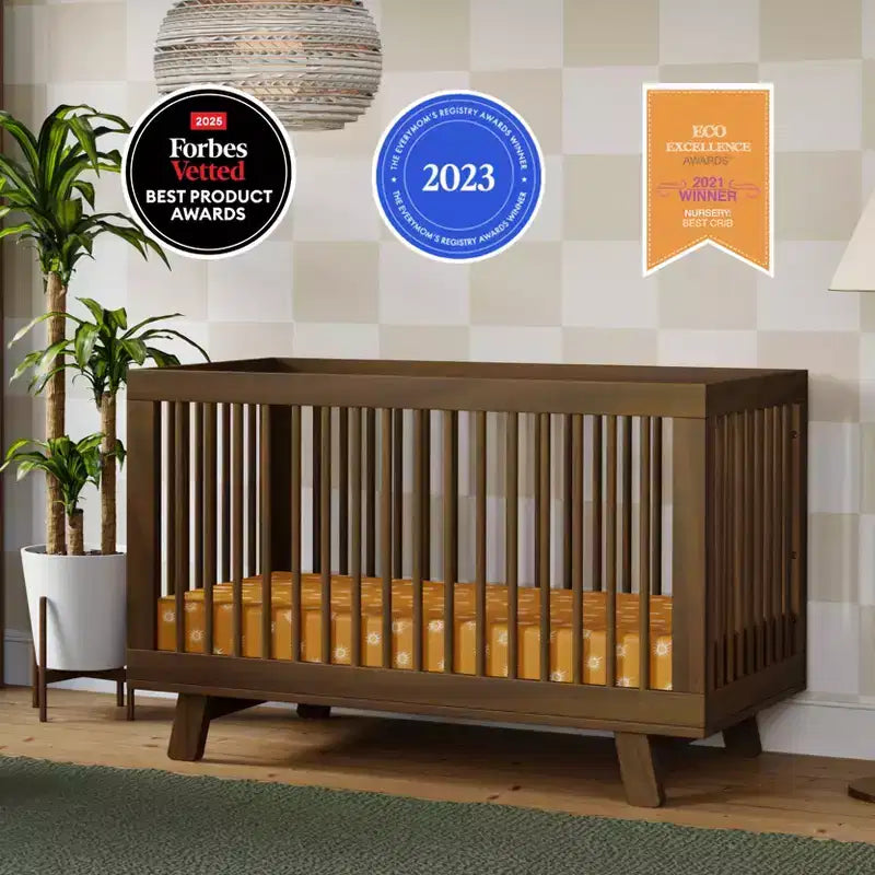 Babyletto Hudson 3-in-1 Convertible Crib with Toddler Bed Conversion Kit