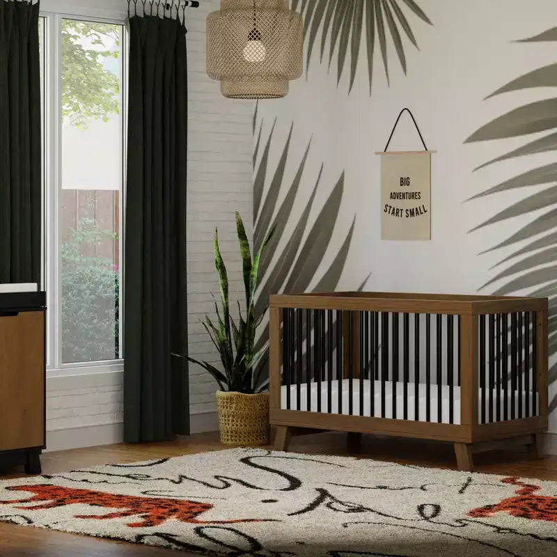 Babyletto Hudson 3-in-1 Convertible Crib with Toddler Bed Conversion Kit