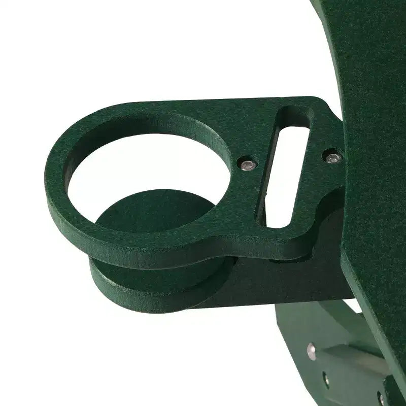 WestinTrends Malibu Set da 2 Pezzi Pieghevole da Esterno Regolabile Sedia Adirondack con Portabicchieri e Poggiapiedi a Scomparsa e Tavolino Laterale da 18