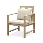 Set di 2 poltrone da esterno Royal Hampton, sfoderabili beige, marrone naturale