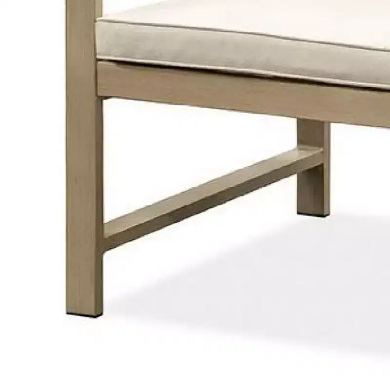 Set di 2 poltrone da esterno Royal Hampton, sfoderabili beige, marrone naturale