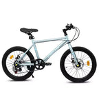 Okak Bici per Bambini 20 pollici con 7 velocità e telaio in acciaio, Bici per Bambini con doppi freni a disco e pneumatici da 1.75 pollici, Bici Cruiser per Bambini e Bambine