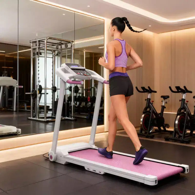 Tapis Roulant Pieghevole Elettrico 2.5HP Macchina da Corsa e Camminata per Palestra Domestica, Capacità Massima 120 kg