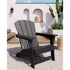 COZONY Adirondack Chair, HDPE Outdoor Chair with Heavy Duty Capacity, Weather Resistant Patio Chair for Lawn and Garden