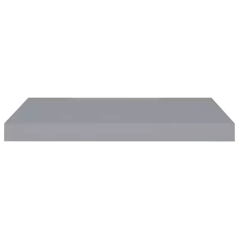 Wall Shelf Set of 2 Gray Honeycomb MDF, metal Medium Wall Shelf