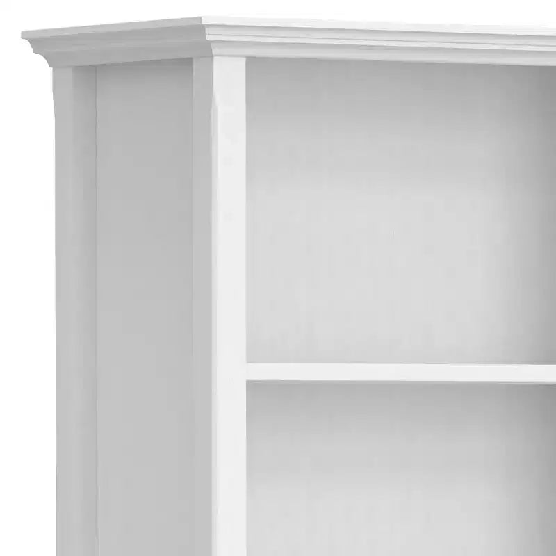 HomeStock 51 H. French Blue Metal Book Racks 5 with Tier Shelves