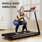 Tapis roulant DeerRun X20 con inclinazione automatica al 15%, tapis roulant con pedana completa, portata 180 kg