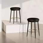Okak 24.75 Modern Counter Height Bar Stools with Sponge Cushion Set of 2/4, Modern Counter Stools, Accent Chair for Kitchen, Dining Room