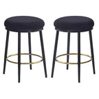 Okak 24.75 Modern Counter Height Bar Stools with Sponge Cushion Set of 2/4, Modern Counter Stools, Accent Chair for Kitchen, Dining Room