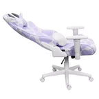 Sedia da gaming della serie COW con stampa lavanda TS85