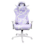 Sedia da gaming della serie COW con stampa lavanda TS85
