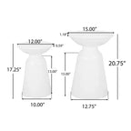 Modern End Table,Side Table Set Of 2, Style Floor Table For Living Room, Bedrooms