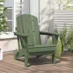 Hyleory Sedia Adirondack Pieghevole in HDPE Sedia a Sdraio da Esterno Resistente alle Intemperie