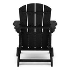 Hyleory Sedia Adirondack Pieghevole in HDPE Sedia a Sdraio da Esterno Resistente alle Intemperie