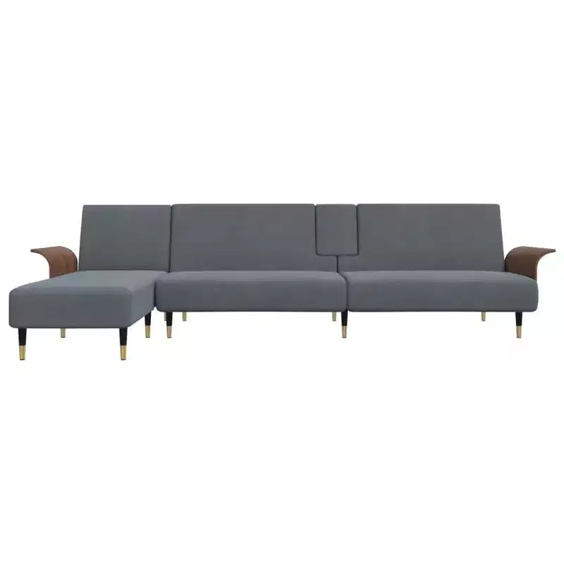vidaXL Divano Letto Trasformabile Divano Letto Estraibile per Soggiorno Velluto