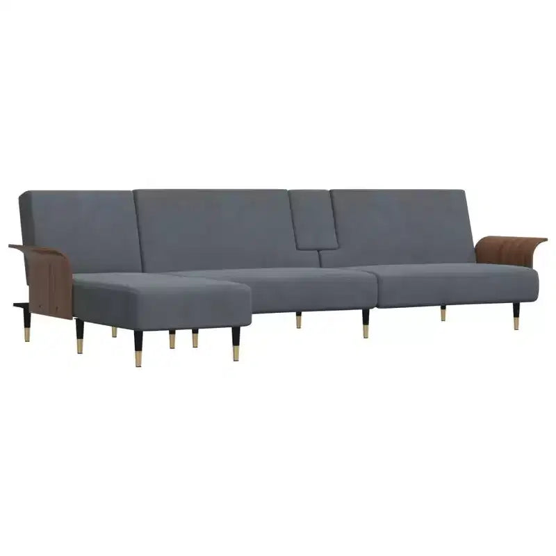 vidaXL Sofa Bed Sleeper Sofa Settee Pull Out Couch for Living Room Velvet