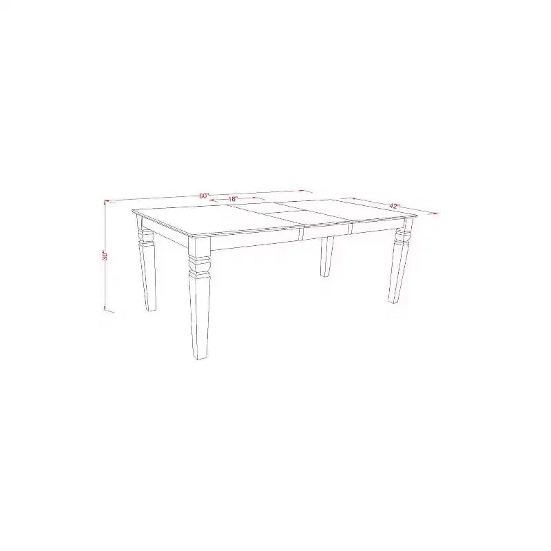 HomeStock Tavolo da Pranzo a 5 Pezzi con Top in Legno Massello Finitura Nera e 4 Sedie con Prolunga a Farfalla