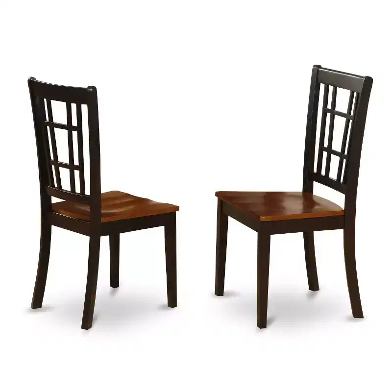 Elegant Dining Table Set for 2 - Kitchen Table with Chairs, Asian Hardwood, Drop Leaf Design, Space Saving