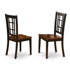 Elegant Dining Table Set for 2 - Kitchen Table with Chairs, Asian Hardwood, Drop Leaf Design, Space Saving