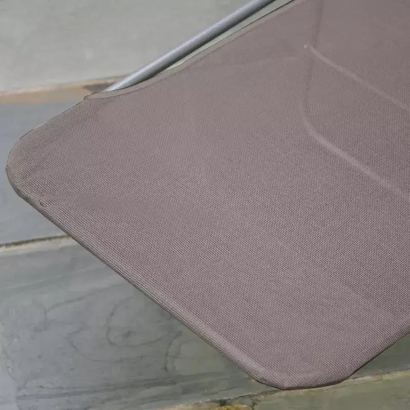 Sedie a sdraio pieghevoli per piscina, sedie da esterno per prendere il sole con cuscino, schienale reclinabile, telaio in acciaio e rete traspirante per spiaggia, patio