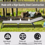 Foldable Chaise Lounge, 3-Position Reclining Back, Portable design and Breathable Mesh for Poolside, Camping