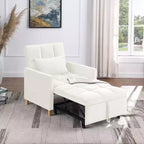 Poltrona Letto Trasformabile Moderna Okak con Letto Estraibile, Poltrona Imbottita per Soggiorno, Camera da Letto, Ufficio